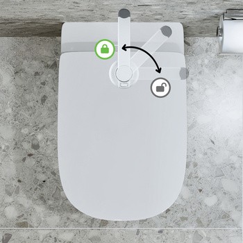 Sipo, Zabezpieczenie deski toaletowej przed dziećmi Safety Lock, 1 szt.