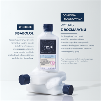 Phyto Anti-Demangeaisons, szampon łagodzący, 250 ml