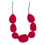 Jellystone Designs, silikonowy gryzak-naszyjnik, czerwony, 1 szt. https://azcdn.doz.pl/image/d/product/f1628b01-scale-180x180.png