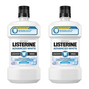 Listerine Advanced White, płyn do płukania jamy ustnej, 500 ml x 2 szt.