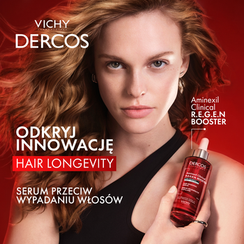 Vichy Dercos Aminexil R.E.G.E.N., serum wzmacniające i stymulujące włosy, 90 ml