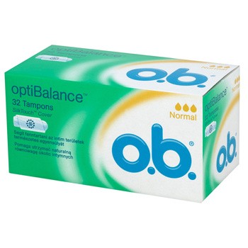Johnson's O.B. optiBalance Normal, tampony, 32 szt.