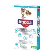 Ataxxa 500 mg + 100 mg, roztwór do nakrapiania dla psów o masie od 4 do 10 kg, 1 ml (1 pipeta) https://azcdn.doz.pl/image/d/product/d72e84c4-scale-180x180.png