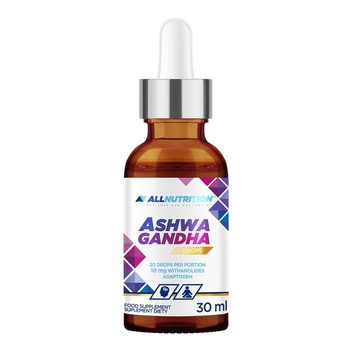 Allnutrition Ashwagandha Drops, krople, 30 ml