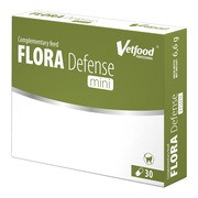 Vetfood Flora Defense Mini, synbiotyk wspierający mikroflorę jelitową kotów, kapsułki, 30 szt. https://azcdn.doz.pl/image/d/product/7ead4fd6-scale-180x180.png