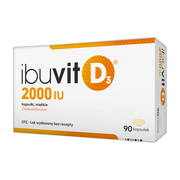 Ibuvit D3 2000 IU, 2000 IU, kapsułki miękkie, 90 szt.