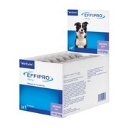 Effipro 134 mg, roztwór do nakrapiania, średnie psy  10-20 kg, pipety, 24 szt.