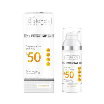 Bielenda Professional SupremeLab, satynowym krem ochronny SPF 50, 50 ml