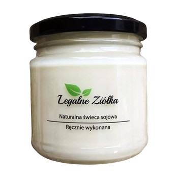 Legalne Ziółka, świeca Solony ogórek, słoik, 170 g