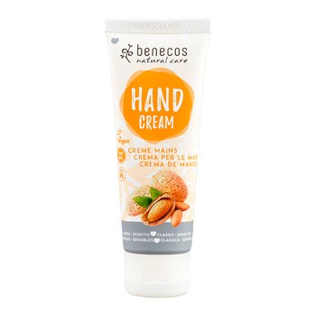 Benecos Natural, krem do rąk, skóra wrażliwa, 75 ml