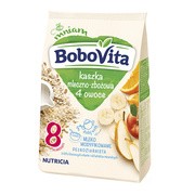 alt BoboVita, kaszka mleczno-zbożowa 4 owoce, 8m+, 230 g