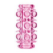 Boss Of Toys, Stymulator-Stretchy Sleeve Pink, nasadka stymulująca        
