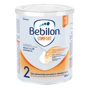 Bebilon Comfort 2, dla niemowląt w przypadku kolek i zaparć, powyżej 6 miesiąca, 400 g https://azcdn.doz.pl/image/d/product/9dea2b5b-scale-180x180.png