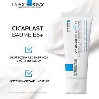Zestaw La Roche-Posay, Cicaplast Baume B5+, balsam kojący, 40 ml + Lipikar Syndet AP+, krem myjący przeciw podrażnieniom skóry, 400 ml