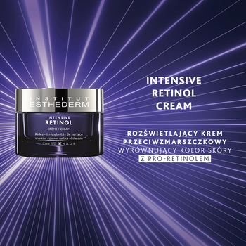 Esthederm Intensive Retinol, rozświetlający krem przeciwzmarszczkowy, 50 ml