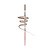 J.Cat Beauty Brow-LA 3-in-1 Mapping & Shaping Brow Pencil, ołówek do stylizacji brwi 3w1, 104 Rich Brown, 0,08 g