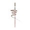 J.Cat Beauty Brow-LA 3-in-1 Mapping & Shaping Brow Pencil, ołówek do stylizacji brwi 3w1, 104 Rich Brown, 0,08 g