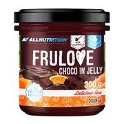 Allnutrition, frulove choco in jelly, smak czekoladowo-pomarańczowy, 300 g        