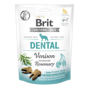 Brit Care Dog Functional Snack Dental Venison, przysmaki dla psów, 150 g