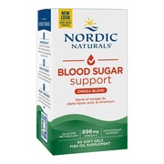 Nordic Naturals, Omega Blood Sugar 896 mg, kapsułki, 60 szt.        