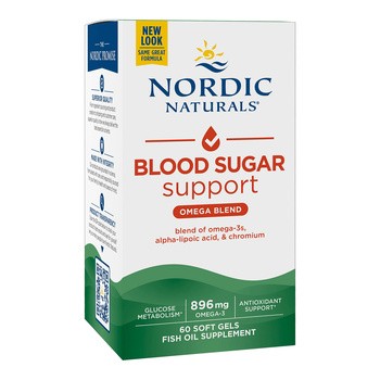 Nordic Naturals, Omega Blood Sugar 896 mg, kapsułki, 60 szt.