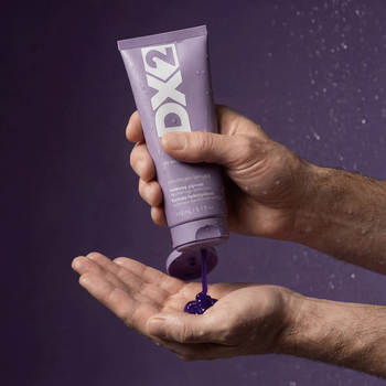 DX2, szampon nawilżająco-tonujący do włosów siwych, 150 ml