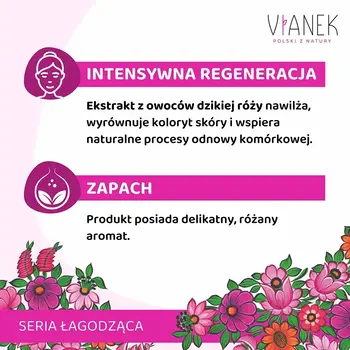 Vianek, łagodzący tonik-mgiełka do twarzy, 150 ml