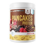 Allnutrition Pancakes Protein, mieszanka o smaku czekoladowo-malinowy, 500 g        