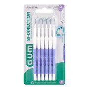 Gum Bi-Direction, szczoteczka międzyzębowa, 0,6 mm, walec, 6 szt.