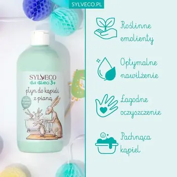 Sylveco dla dzieci, płyn do kąpieli z pianą, 500 ml