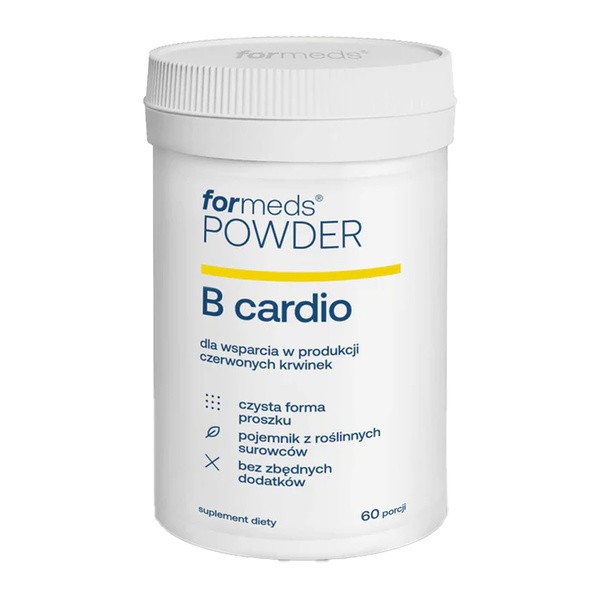 Witaminy B Cardio 61,9g [Formeds Powder] - Formeds Powder