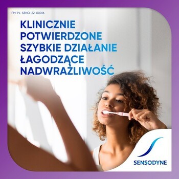 Zestaw 2x Sensodyne Ultraszybka Ulga, pasta do zębów, 75 ml