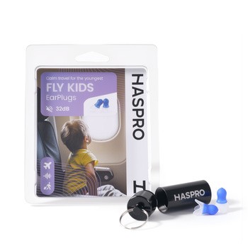 Haspro Fly Kids Universal, zatyczki do uszu, 1 para