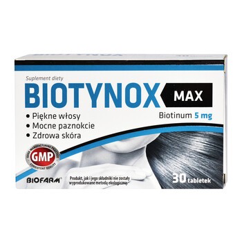 Biotynox Max, tabletki, 30 szt.