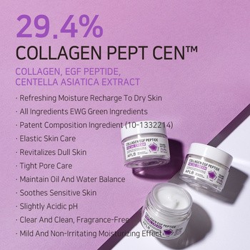 APLB Collagen EGF Peptide Facial Cream, krem ujędrniający do twarzy z kolagenem i peptydami EGF, 55 ml