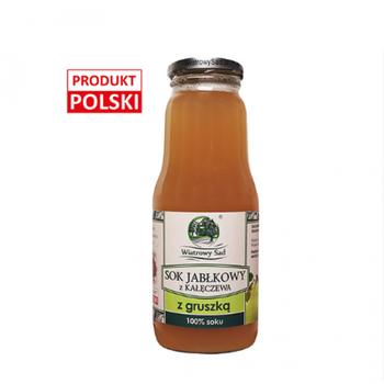 Wiatrowy Sad, sok jabłkowy z gruszką, 300 ml