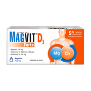 Magvit Forte D3, tabletki dojelitowe, 50 szt.