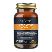 Salvitis Vege Vit D3 4000 IU, kapsułki miękkie, 60 szt.