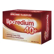 Liporedium 40+, tabletki, 60 szt. https://azcdn.doz.pl/image/d/product/9b8b36a7-scale-180x180.webp