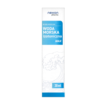 Nexon Pharma, woda morska izotoniczna MAX, spray do nosa, 30 ml