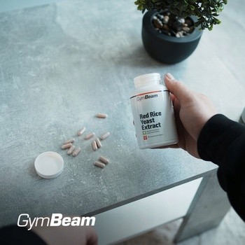 GymBeam Ekstrakt czerwonych drożdży z ryżu, kapsułki, 90 szt.