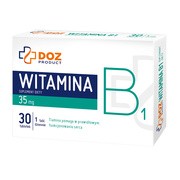 alt DOZ PRODUCT Witamina B1, tabletki powlekane, 30 szt.