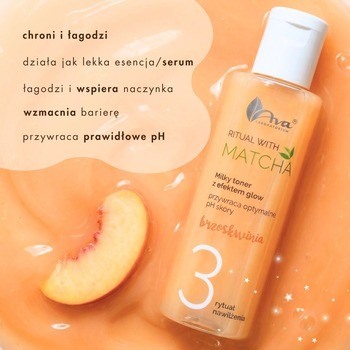 AVA Ritual with Matcha, mleczny tonik i serum do twarzy, 2w1, 100 ml