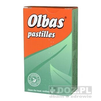 Olbas Pastilles, pastylki miękkie (import równoległy), 45 g