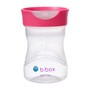 B.box Kubek do nauki picia dla dziecka, kubek treningowy plastikowy, malinowy, 240 ml