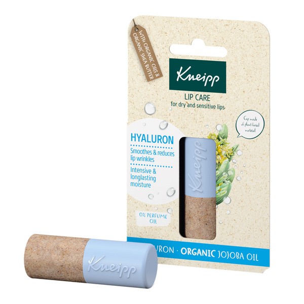 Kneipp Kneipp, intensiv feuchtigkeitsspendend Lotion für die Lippen mit Hyaluronsäure und Öl jojoba, 4,7 g — Inhaltsstoffe und Bewertung