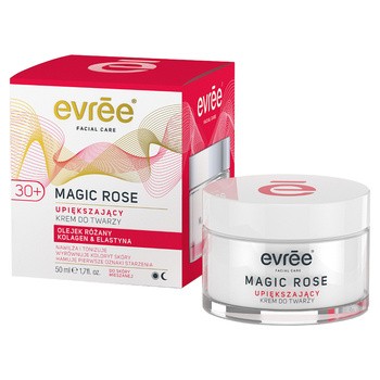 Evree Magic Rose, upiększający krem do twarzy 30+, skóra mieszana, 50 ml