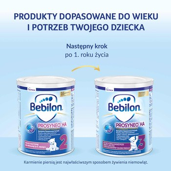 Bebilon Prosyneo HA 2, mleko następne dla niemowląt po 6. miesiącu, 400 g