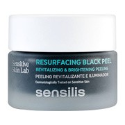 Sensilis Black Peel, rewitalizujący czarny peeling, 50 g        