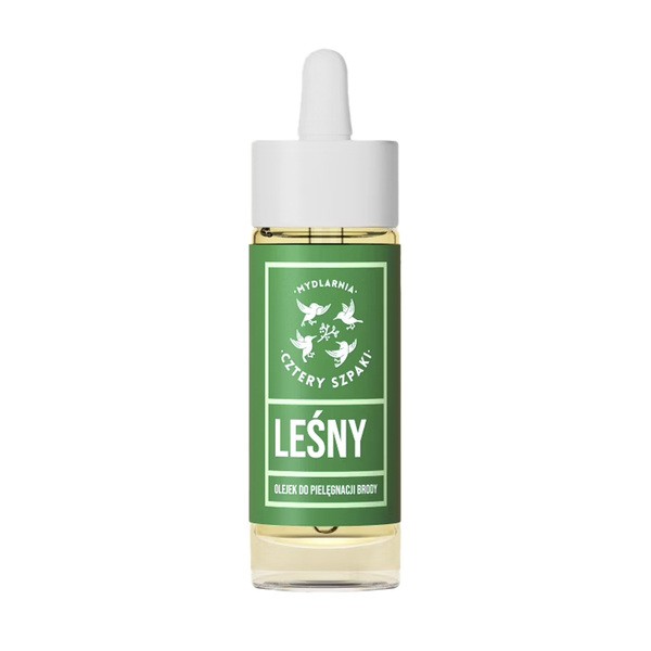 Cztery Szpaki Mydlarnia 4 Szpaki, Öl zur Pflege Bart Wald, 30 ml